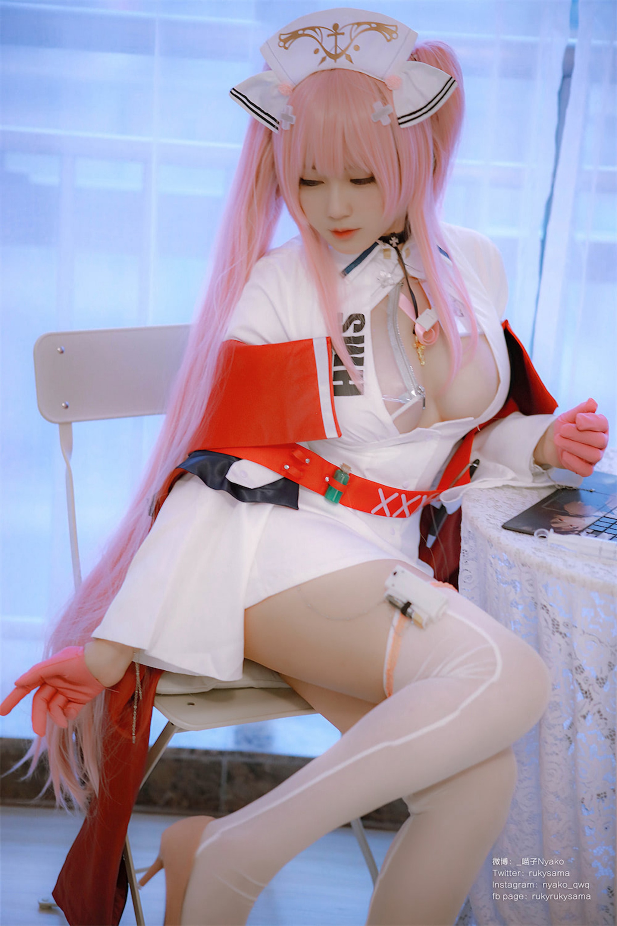 图片[1]-Nyako喵子 – NO.034 英仙座护士 [65P]-XikXak